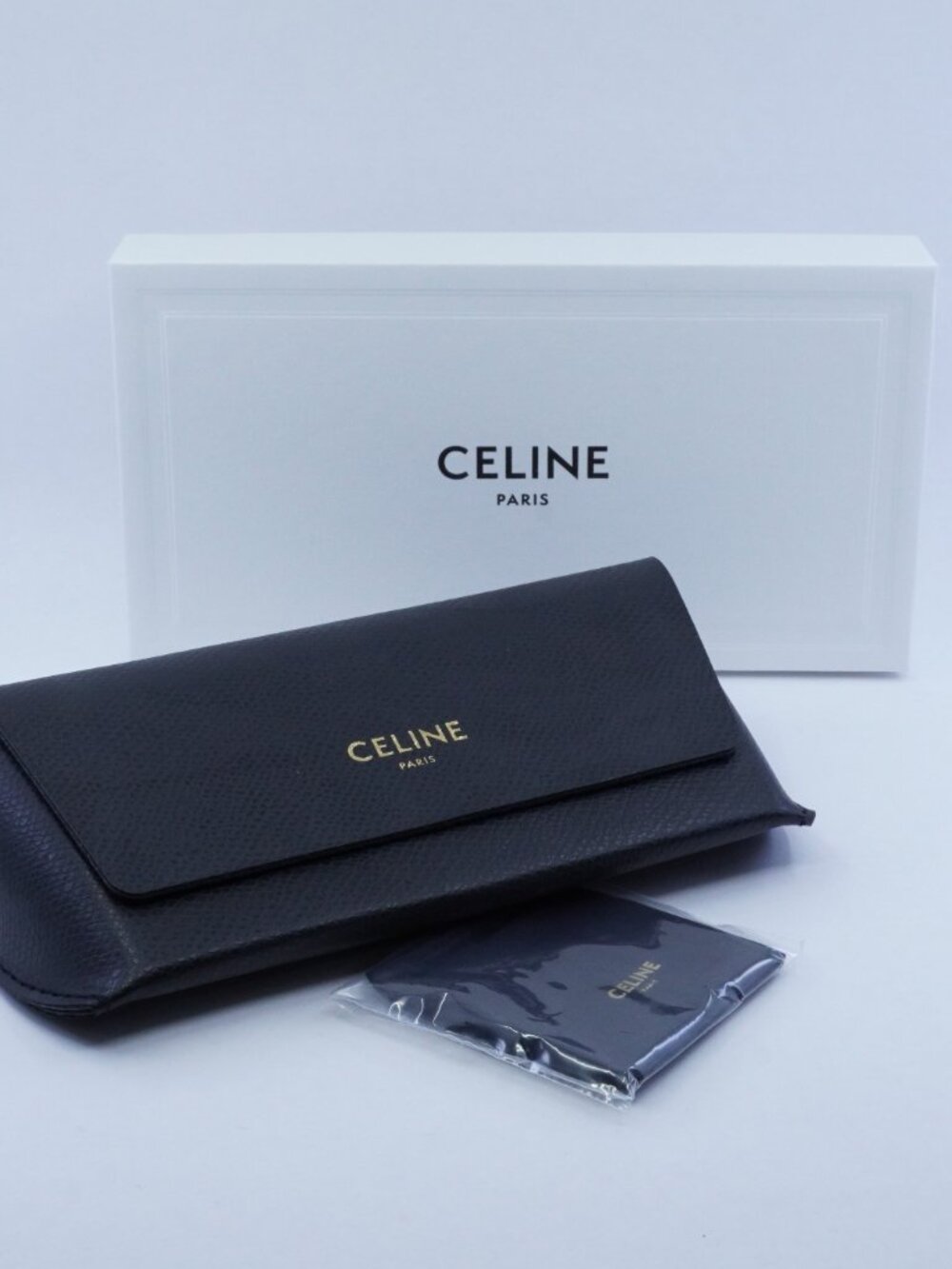 Celine CL40280U 74V Rectangle Sunglasses - Rose/Blue - Picture 11 of 11
